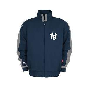  New York Yankees ThermaBase Track Jacket   Navy Large 