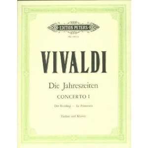  Vivaldi, Antonio   Spring 4 Seasons E Major RV 269. For 