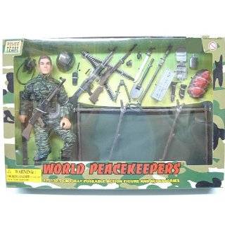   Peacekeepers 12 Action Figure With 100 Piece Playset: Toys & Games