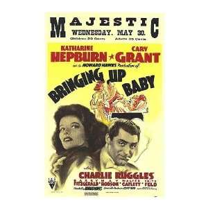    Bringing Up Baby Movie Poster, 11 x 17 (1938)