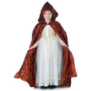 Lets Party By Underwraps Red Pintuck Cape (Child) / Red 