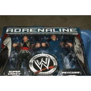  WWF Adrenaline Super Crazy and Psycosis Toys & Games