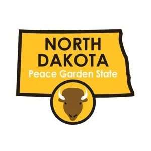 Karen Foster STATE ments Sticker North Dakota; 6 Items/Order  