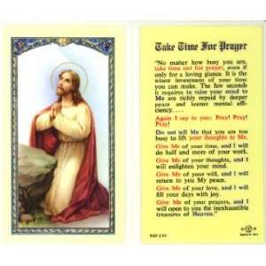 Take Time for Prayer Holy Card (800 126): Everything Else