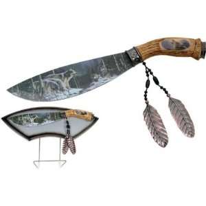  Wolf Collector Hunting Knife