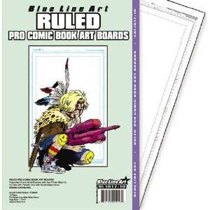  Ruled Pro Comic Book Art Boards 11x17: Arts, Crafts 