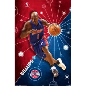  Chauncey Billups Detroit Pistons Poster 3952