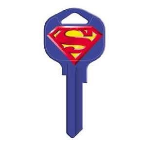  Superman Blue Kwikset KW1 House Key: Home & Kitchen