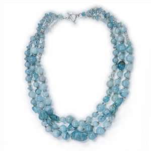  ite Triple Strand Necklace: SusanB.: Jewelry