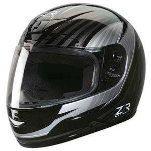  Z1R Stance Raid Helmet   Medium/Black/Alloy Automotive