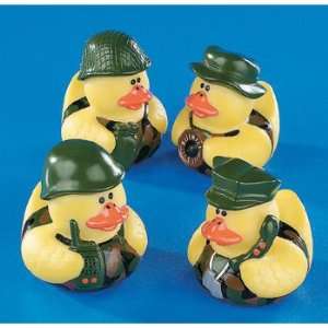  Camouflage Rubber Duckys 12 ct [Toy] 