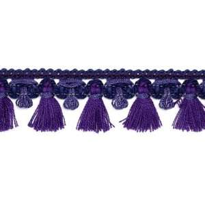  Flat 1 1/4 Tassel Fringe Purples By The Yard Arts 