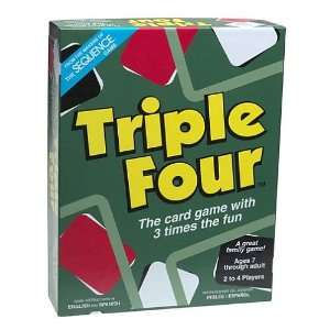    Triple Four Card Game Jax Ltd Inc Playing Card Toys & Games