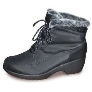  Wanderlust T10416 Black/Black Womens Jill Ankle Boots 