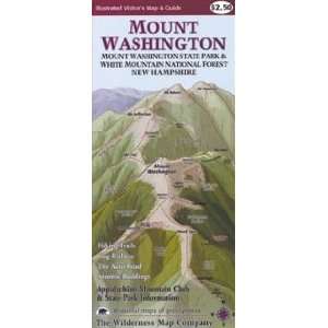 Mount Washington / Presidential Range Map & Guide  Sports 