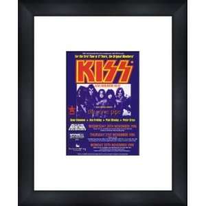  KISS Alive Worldwide Tour 1996   Custom Framed Original Ad 