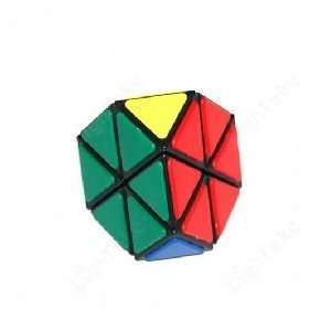  QJ Hexagon Diamond Magic Cube Black: Toys & Games