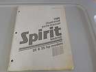 Spirit Outboard Factory Illustrated Parts Manual 1980 20hp 25hp Models