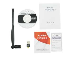 New Mini EDUP 8511 USB Wireless LAN Network Adapter Card 802.11N For 