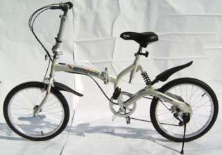 Speed 20 Alloy Wheels with City Tires Folding bike  