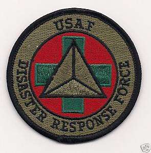 USAF Disaster Response Force Patch  