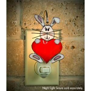  Stained Glass Night Light COVER   LOVEABLE BUNNY SW107   LIGHT 