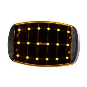   SDL 50 A Amber LED Emergency Flashing Light with 18 LEDs: Automotive