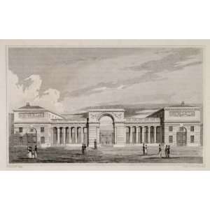 1831 Palace Legion of Honour Palais dHonneur Paris   Copper Engraving 