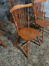   HEYWOOD WAKEFIELD DINING ROOM SET TABLE AND CHAIRS WOW  