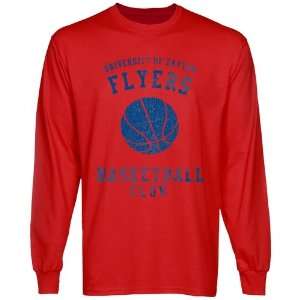  Dayton Flyers Club Long Sleeve T Shirt   Red: Sports 