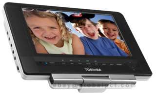 TOSHIBA SDP93S 9” PORTABLE DVD Player ~SWIVEL/FLIP LCD! 22265002230 