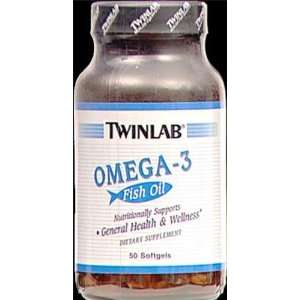  Twinlab Omega 3 Fish Oil 50 Softgel Health & Personal 