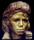 Michael Jackson bust made from Life Mask Bad, Thriller  