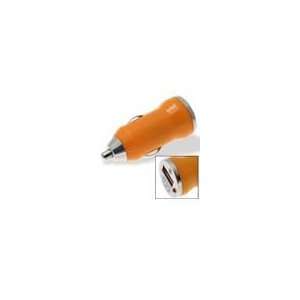 Universal Mini USB Car Charger Adapter(Orange) for Htc 