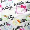 Hello Kitty Backpack Rucksack School Bag Sign White  