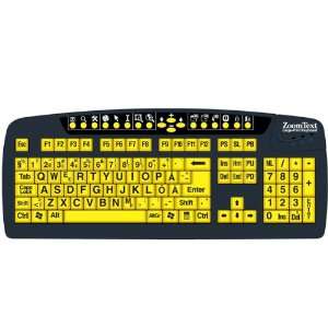   Print Keyboard Yellow Keys with Black Print