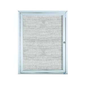  Weatherproof Enclosed Illuminated Vinyl Board   1 Door (2 