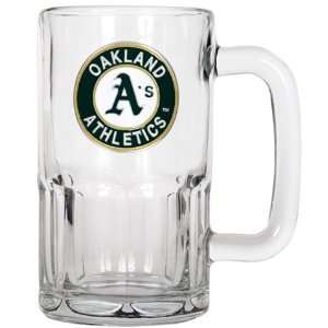  Oakland Athletics Large Glass Beer Mug