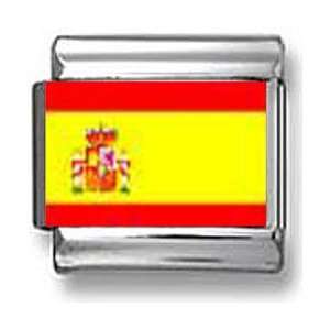 Spain Flag Italian charm