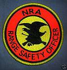 NRA RANGE SAFETY OFFICER PATCH SHOOTING PATCH 4 INCHES