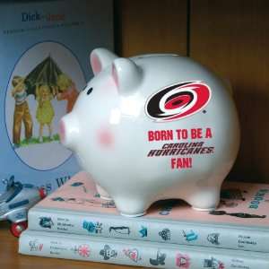  Pack of 3 NHL Born To Be A Hurricanes Fan Piggy Banks 