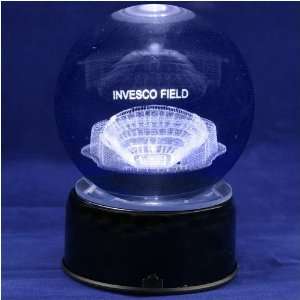  Denver Broncos Football Stadium 3D Laser Globe Sports 