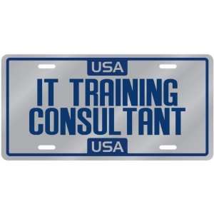 New  Usa It Training Consultant  License Plate 