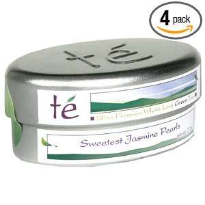Te Tea Te Ultra Premium Loose Tea, Sweetest Jasmine Pearls, Mini Tins 