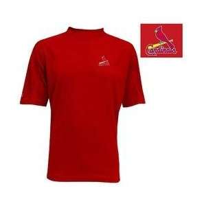  St. Louis Cardinals Technical Mock by Antigua   Dark Red 