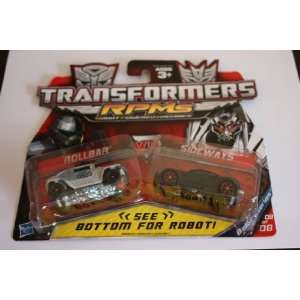  Transformers Rpms Rollbar Vs. Sideways Battle Series 8 of 