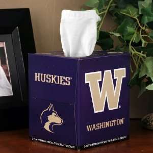    Washington Huskies Box of Sports Tissues
