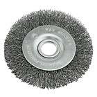 Fine Wire Wheel Brush 1/2 in Arbor Bench Power Tools