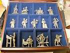 Franklin Mint Pewter Colonial Figurines  