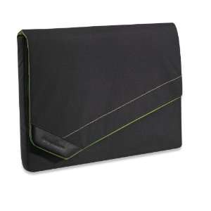 Brenthaven Elite II Laptop Sleeve   Black/Green 